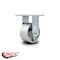 Service Caster 4 Inch Semi Steel Wheel Rigid Caster with Roller Bearing SCC-30R420-SSR - alternate 5